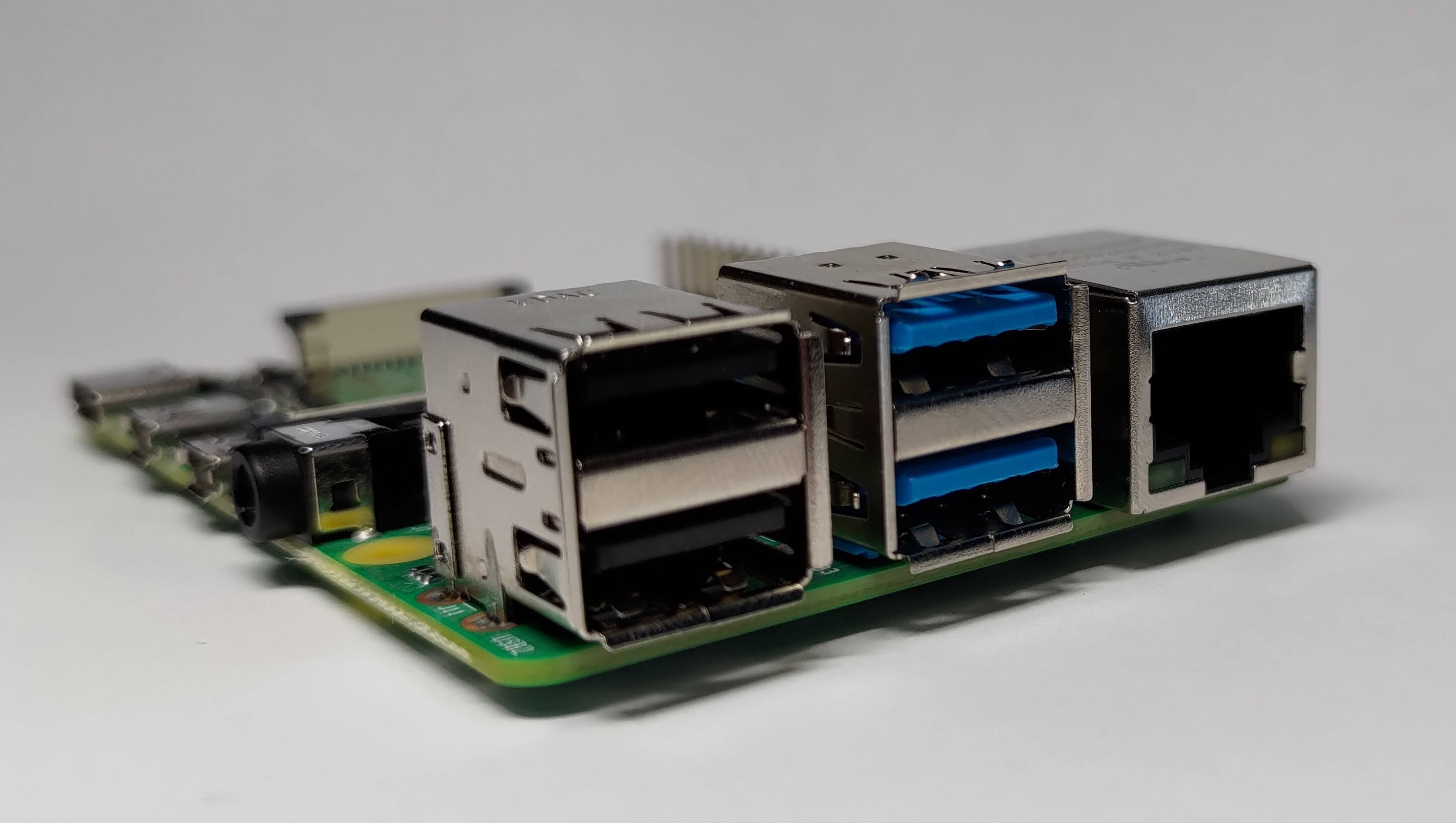Image of the side of the Pi