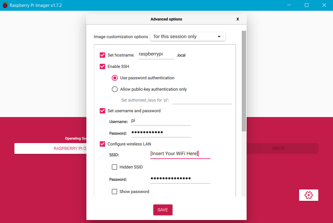 Screenshot of the Raspberry Pi Website