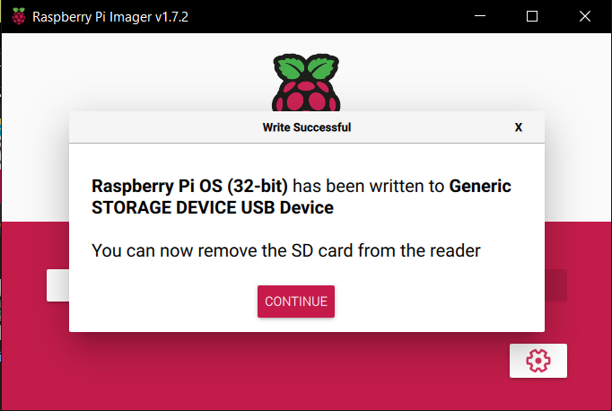 Screenshot of the Raspberry Pi Website